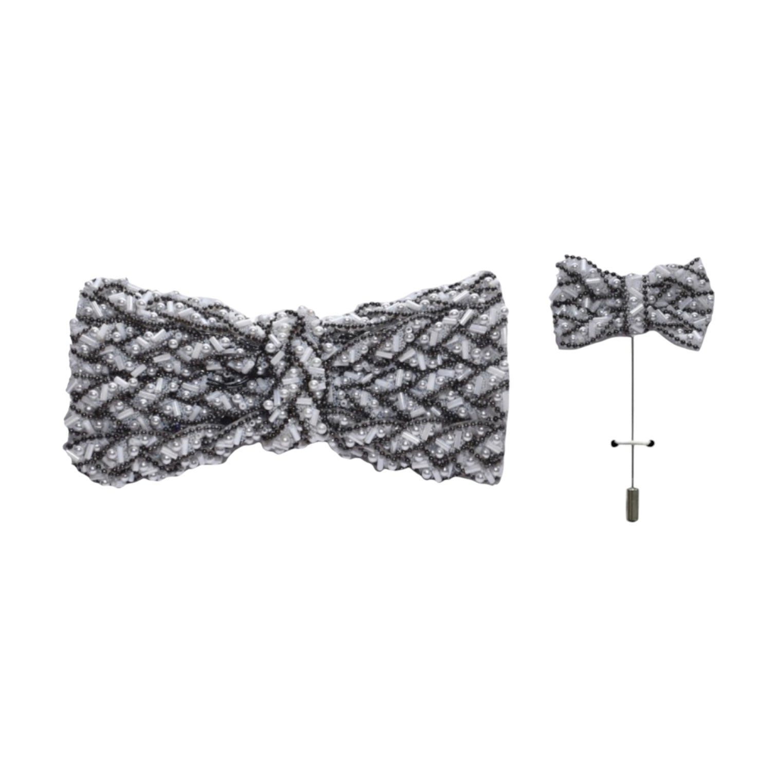 BRAND Q: Fancy Deluxe Bow & Lapel BP115